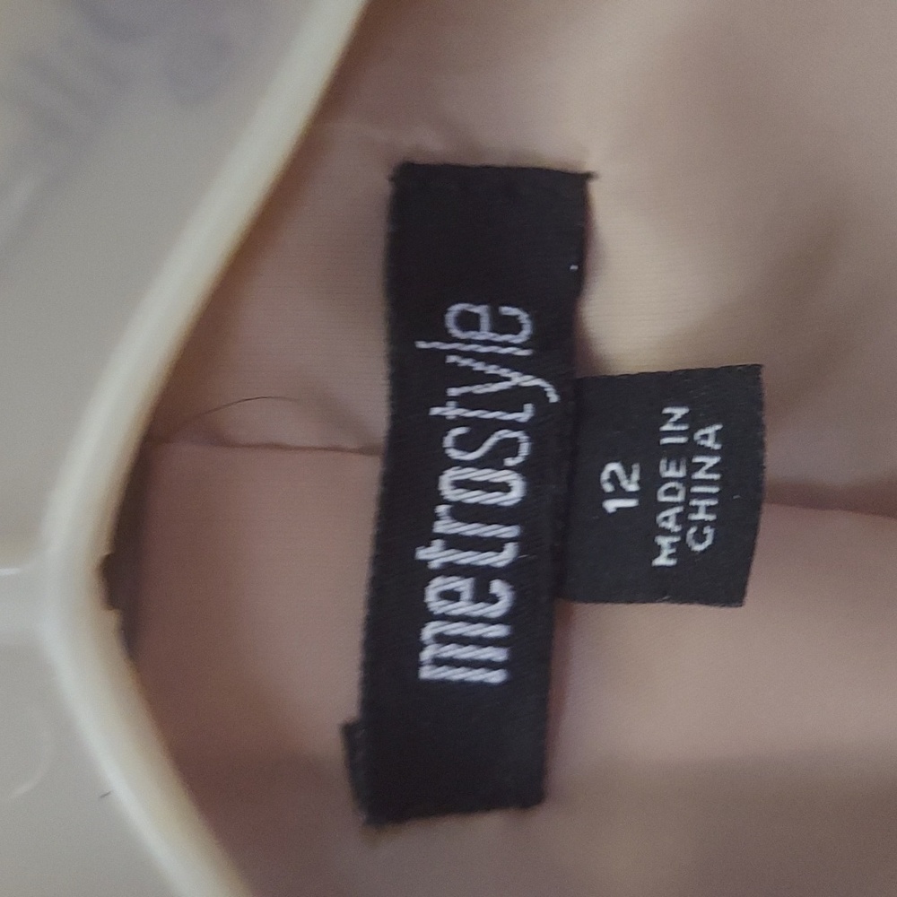 Leather, Light Beige Leather Jacket - image 3